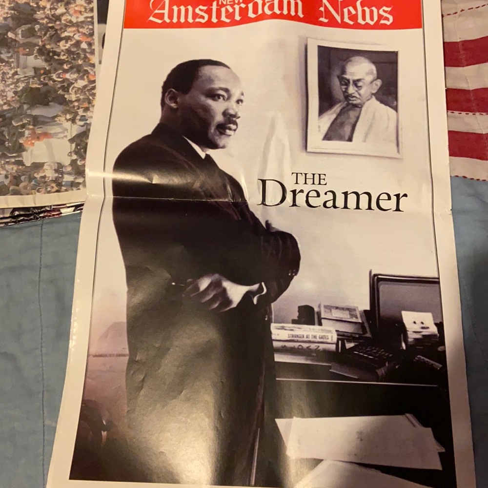 44th President of da US MR OBAMA newspaper